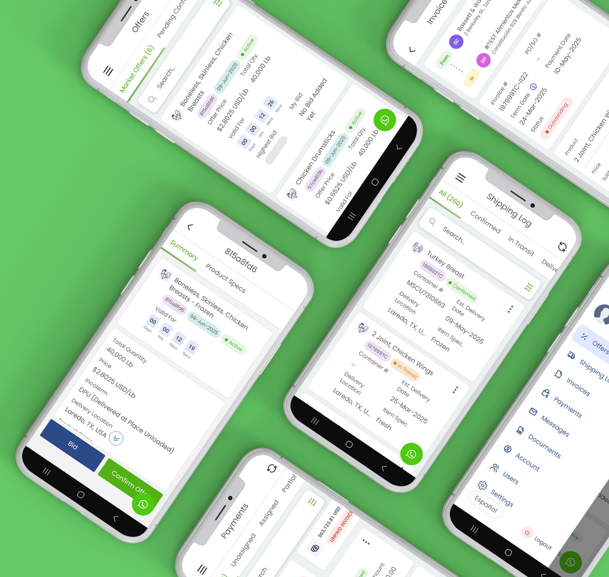 TradeCafe marketplace on mobile devices
