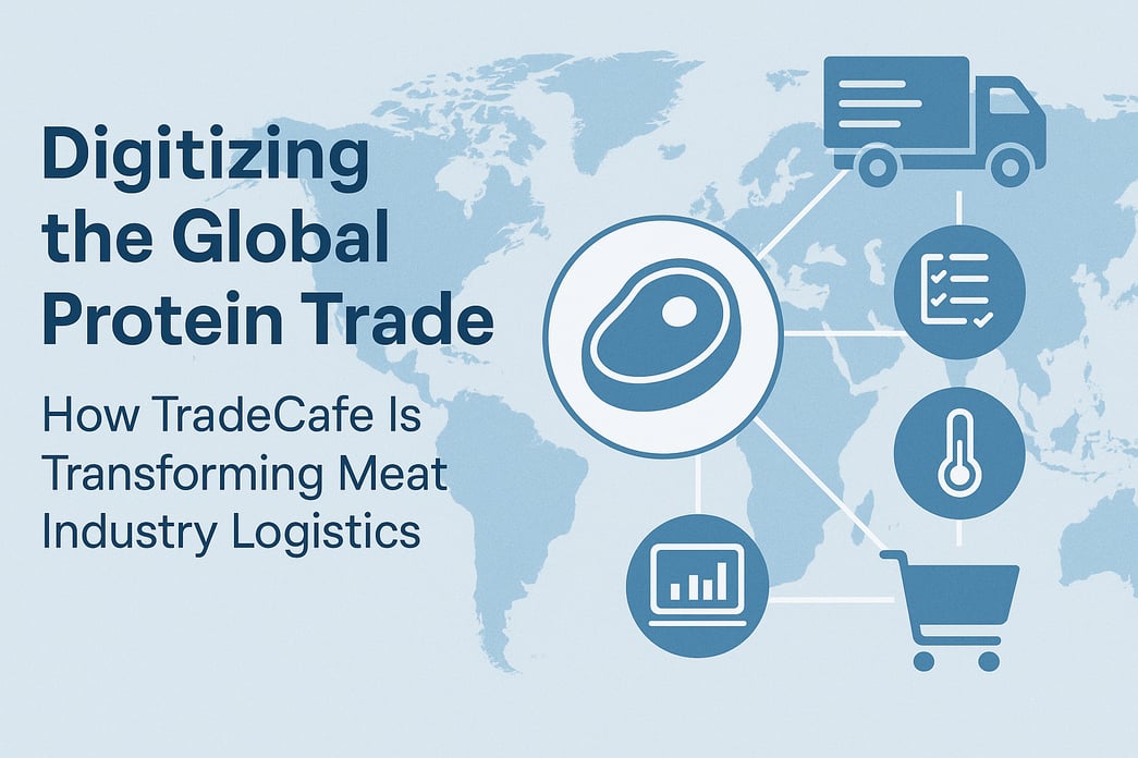 Digitizing the Global Protein Trade: How TradeCafe Is Transforming Meat Industry Logistics