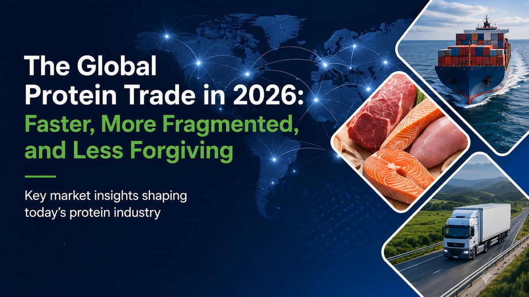 The Global Protein Trade Is Moving Faster Than the Old System Can Handle